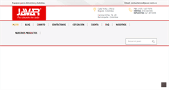 Desktop Screenshot of javar.com.co